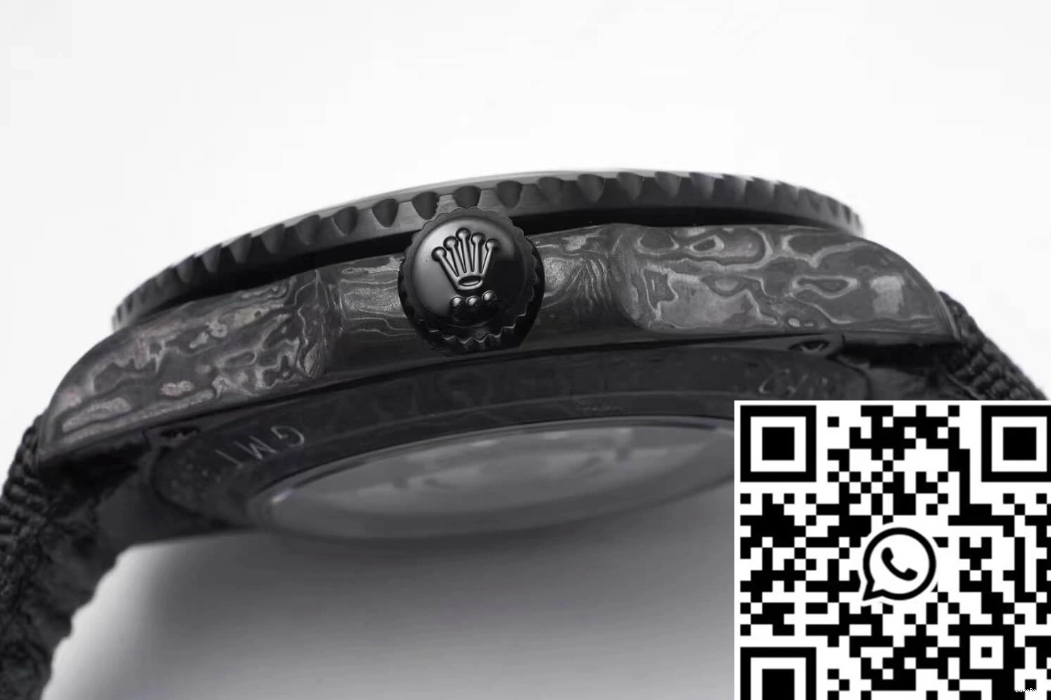 Rolex Black II Color Strap Carbon GMT-MASTER Diw Fabric Fiber Dial 1019